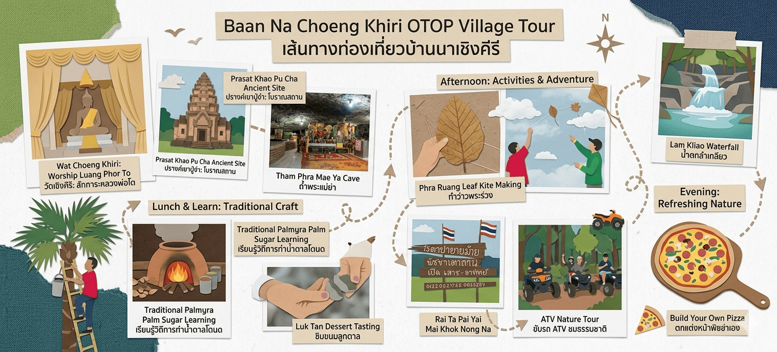 💠 OTOP นวัตวิถี บ้านนาเชิงคีรีชุมชนท่องเที่ยวเชิงประวัติศาสตร์ 